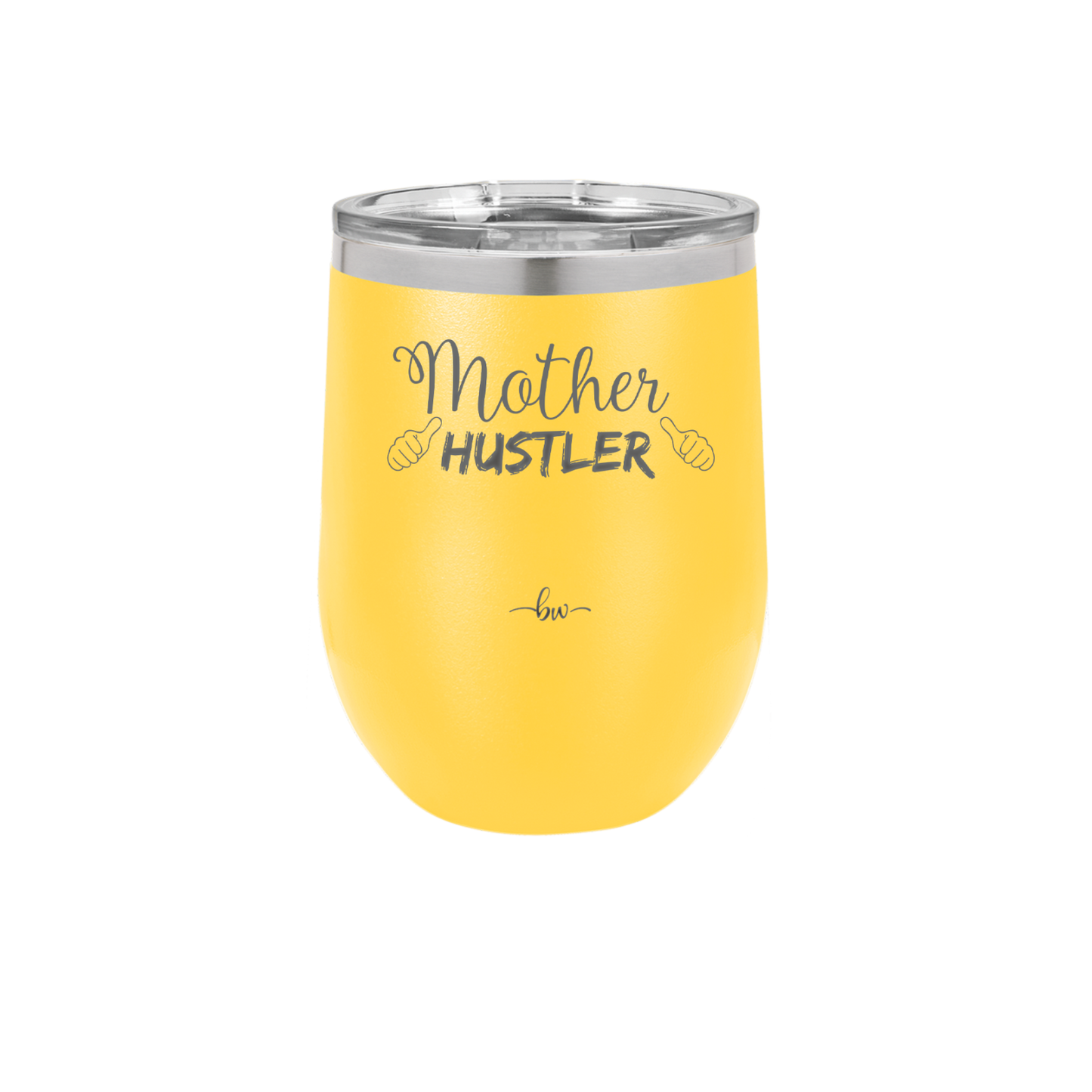 Mother Hustler - Laser Engraved Stainless Steel Drinkware - 1986 -