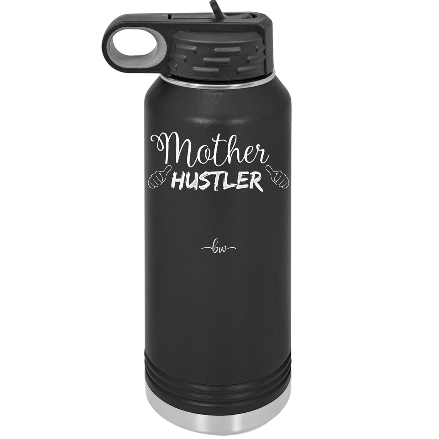 Mother Hustler - Laser Engraved Stainless Steel Drinkware - 1986 -