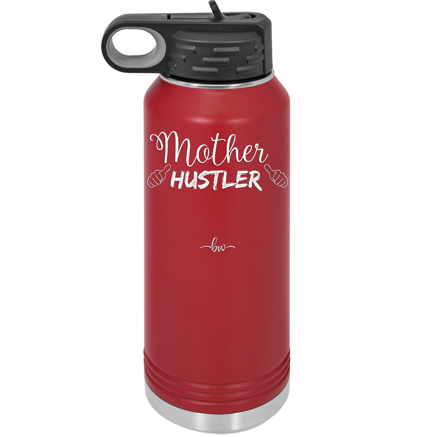 Mother Hustler - Laser Engraved Stainless Steel Drinkware - 1986 -