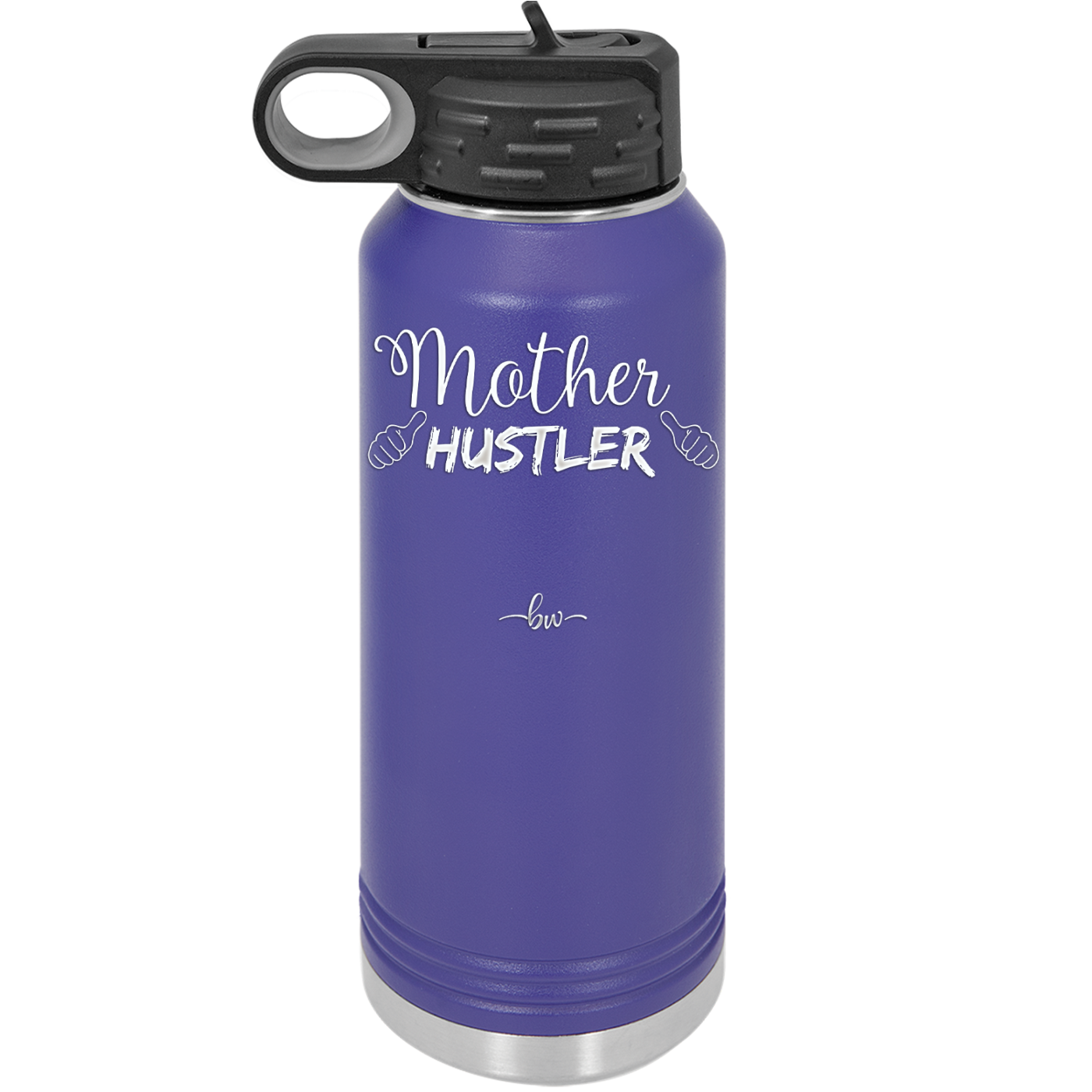 Mother Hustler - Laser Engraved Stainless Steel Drinkware - 1986 -