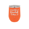 World's Greatest Mom - Laser Engraved Stainless Steel Drinkware - 1987 -