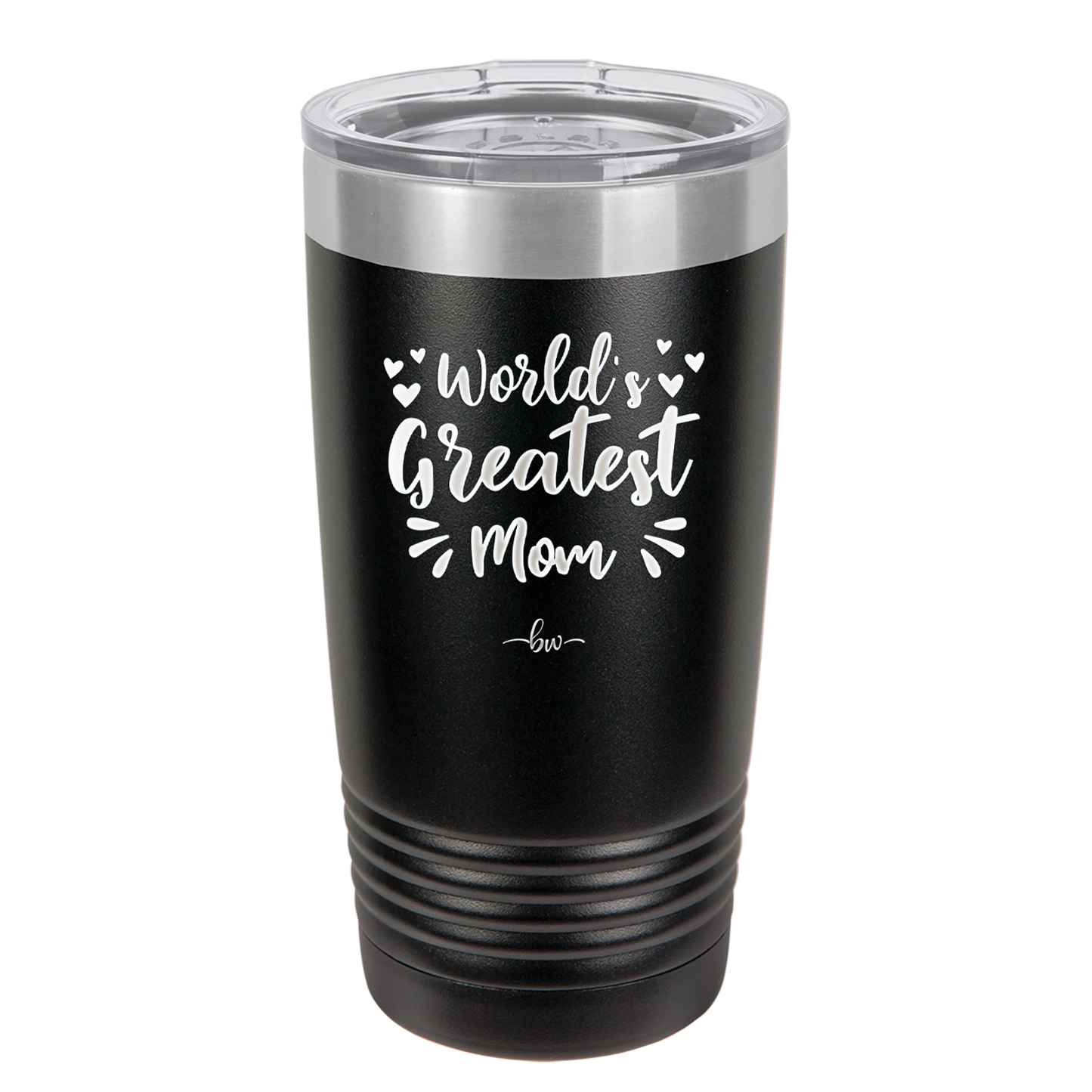 World's Greatest Mom - Laser Engraved Stainless Steel Drinkware - 1987 -