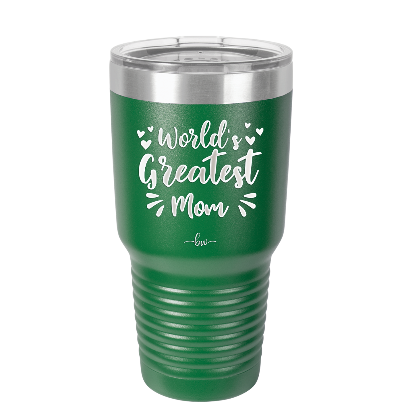 World's Greatest Mom - Laser Engraved Stainless Steel Drinkware - 1987 -
