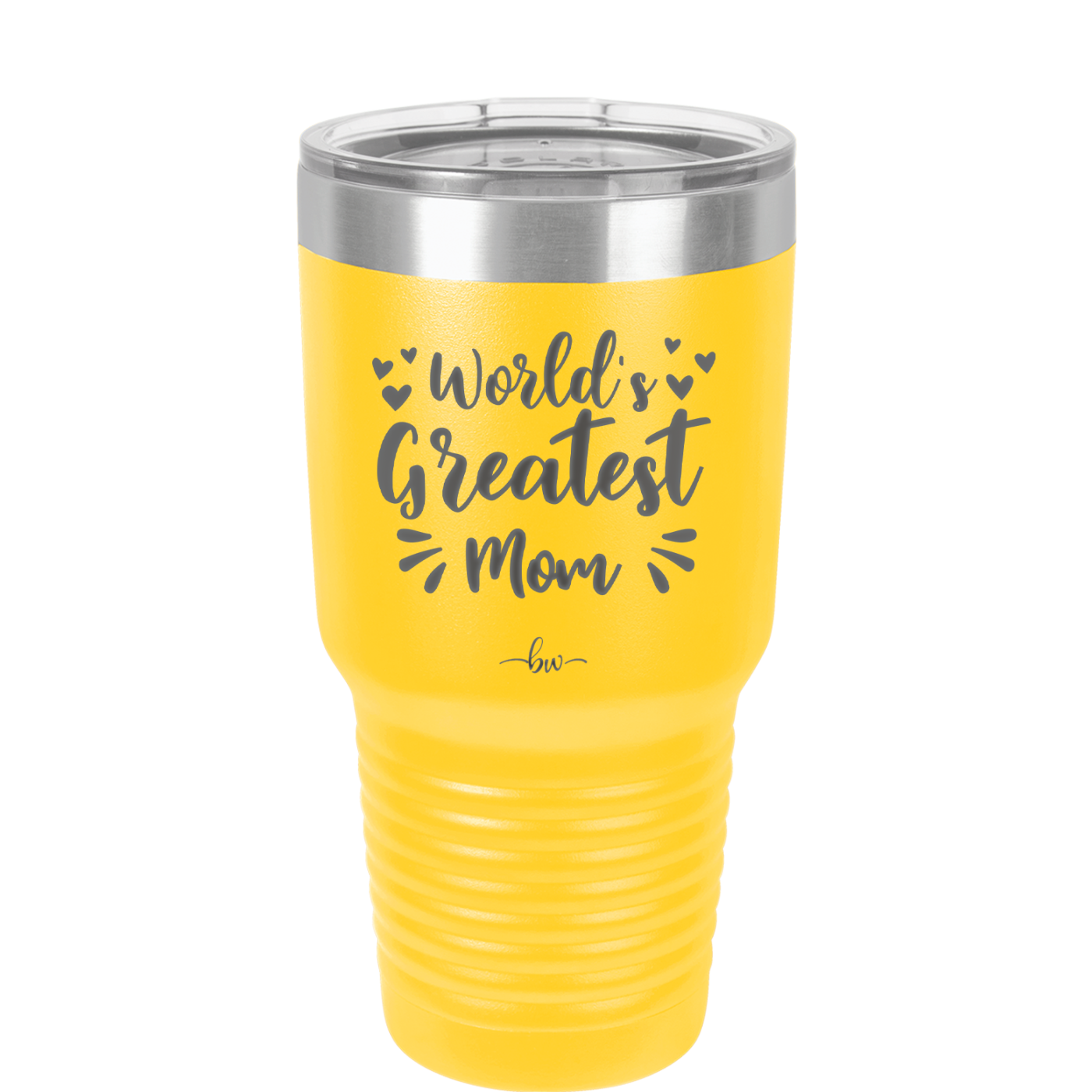 World's Greatest Mom - Laser Engraved Stainless Steel Drinkware - 1987 -