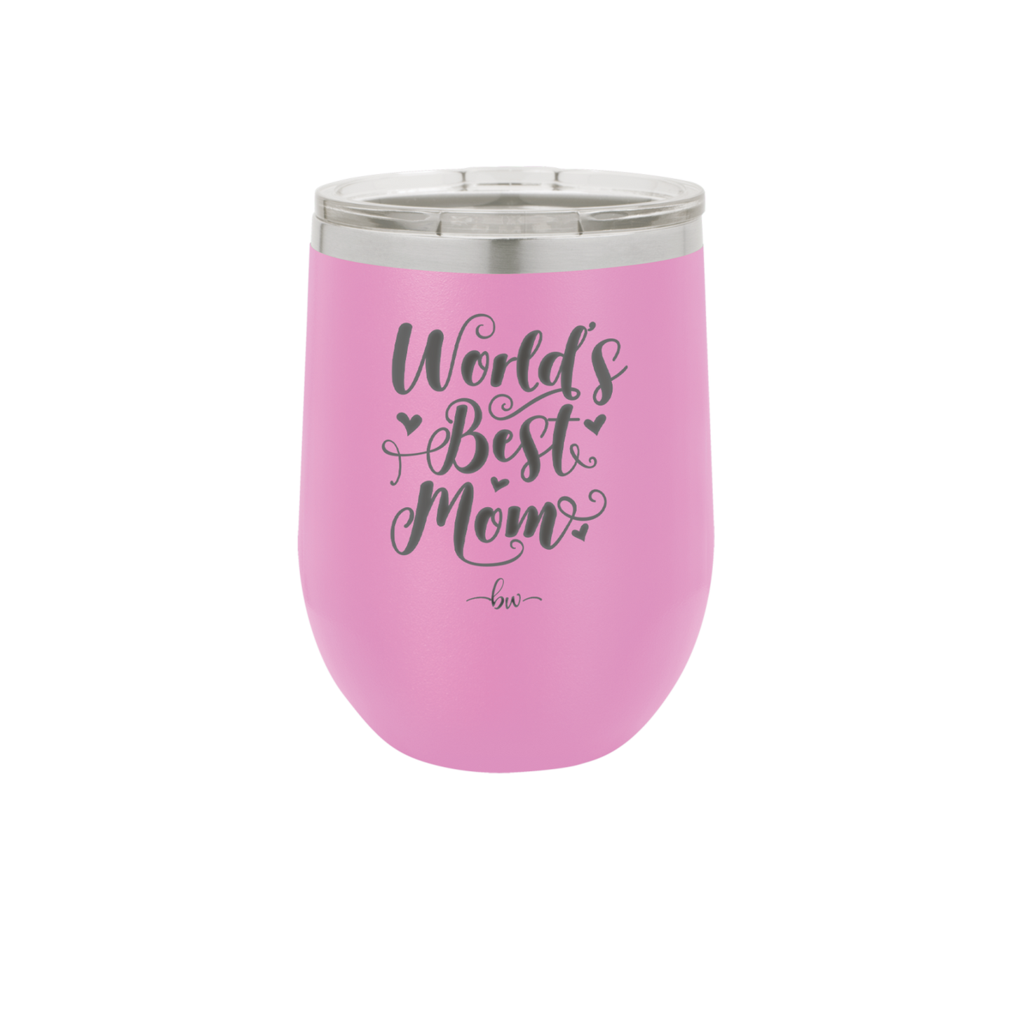 World's Best Mom - Laser Engraved Stainless Steel Drinkware - 1988 -