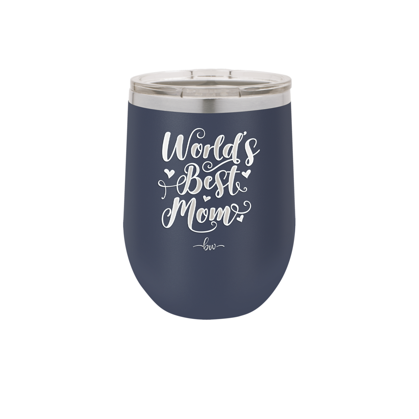 World's Best Mom - Laser Engraved Stainless Steel Drinkware - 1988 -