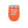 World's Best Mom - Laser Engraved Stainless Steel Drinkware - 1988 -