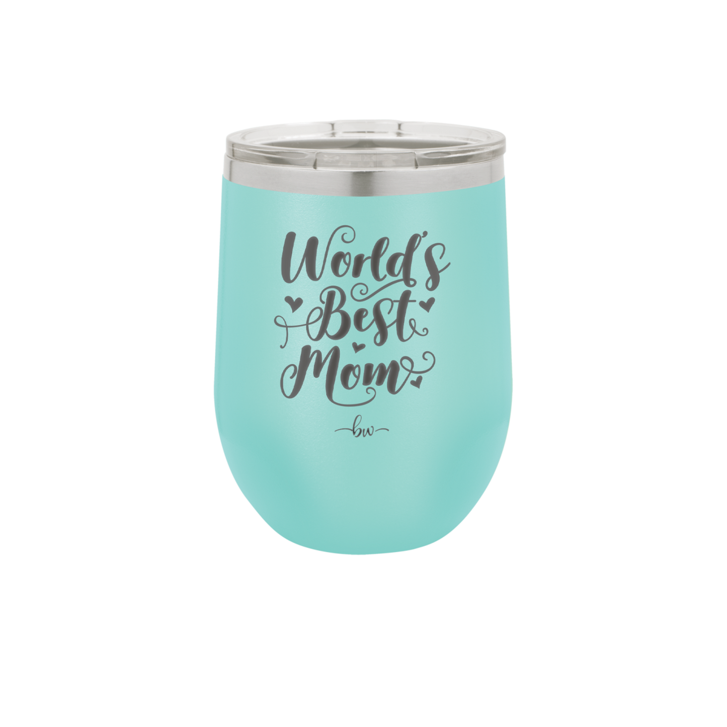 World's Best Mom - Laser Engraved Stainless Steel Drinkware - 1988 -