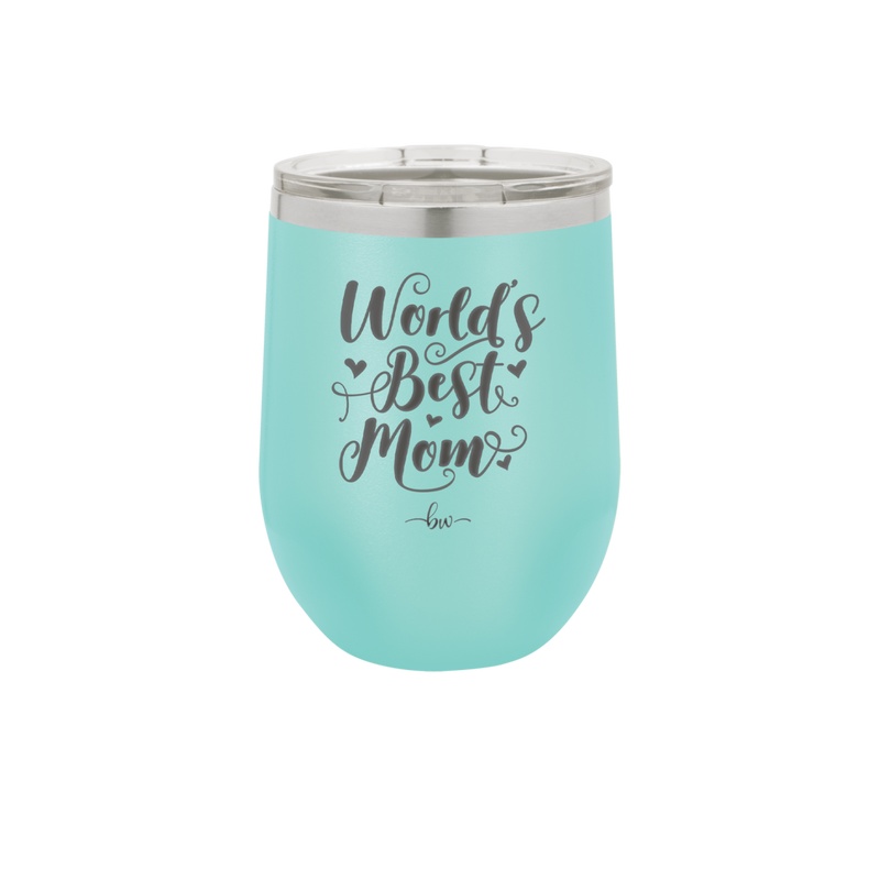 World's Best Mom - Laser Engraved Stainless Steel Drinkware - 1988 -