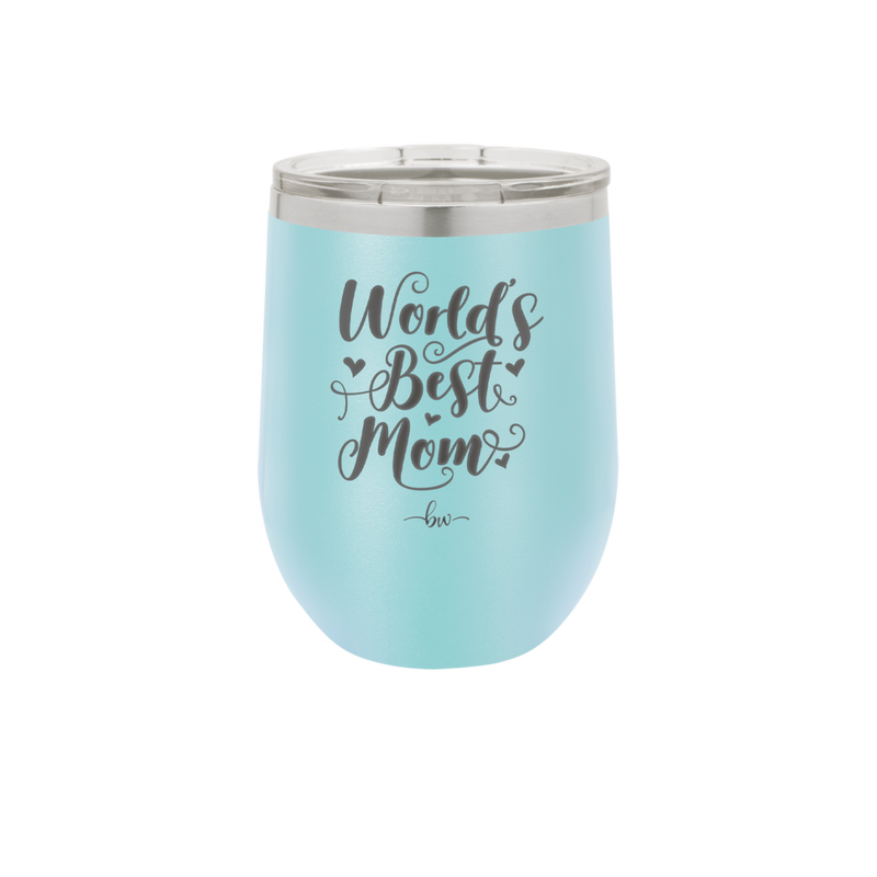 World's Best Mom - Laser Engraved Stainless Steel Drinkware - 1988 -
