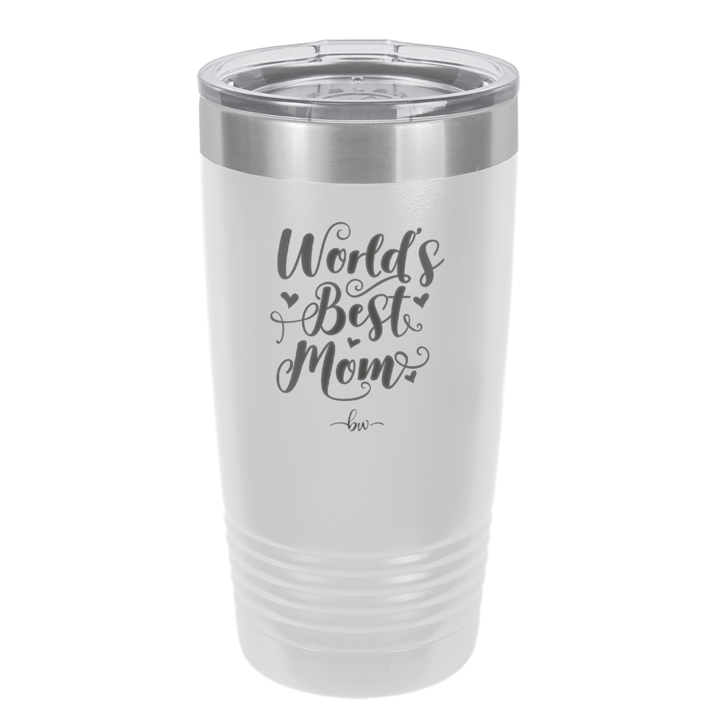 World's Best Mom - Laser Engraved Stainless Steel Drinkware - 1988 -