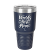 World's Best Mom - Laser Engraved Stainless Steel Drinkware - 1988 -
