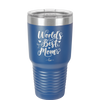 World's Best Mom - Laser Engraved Stainless Steel Drinkware - 1988 -