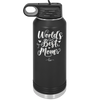 World's Best Mom - Laser Engraved Stainless Steel Drinkware - 1988 -