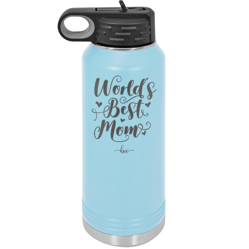 World's Best Mom - Laser Engraved Stainless Steel Drinkware - 1988 -