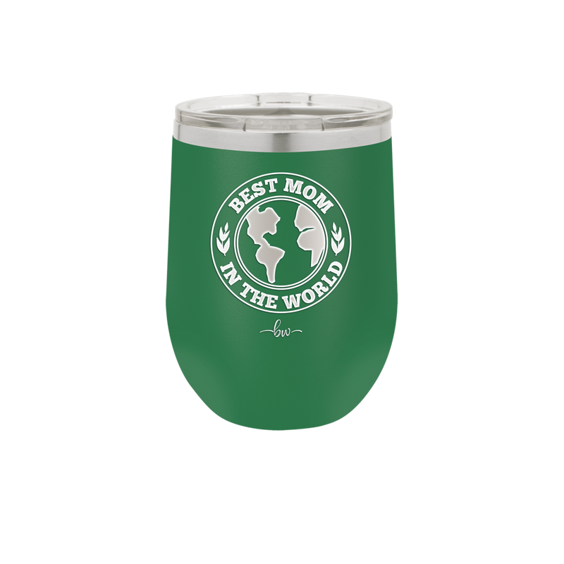 Best Mom in the World - Laser Engraved Stainless Steel Drinkware Gift for Mom - 1989 -