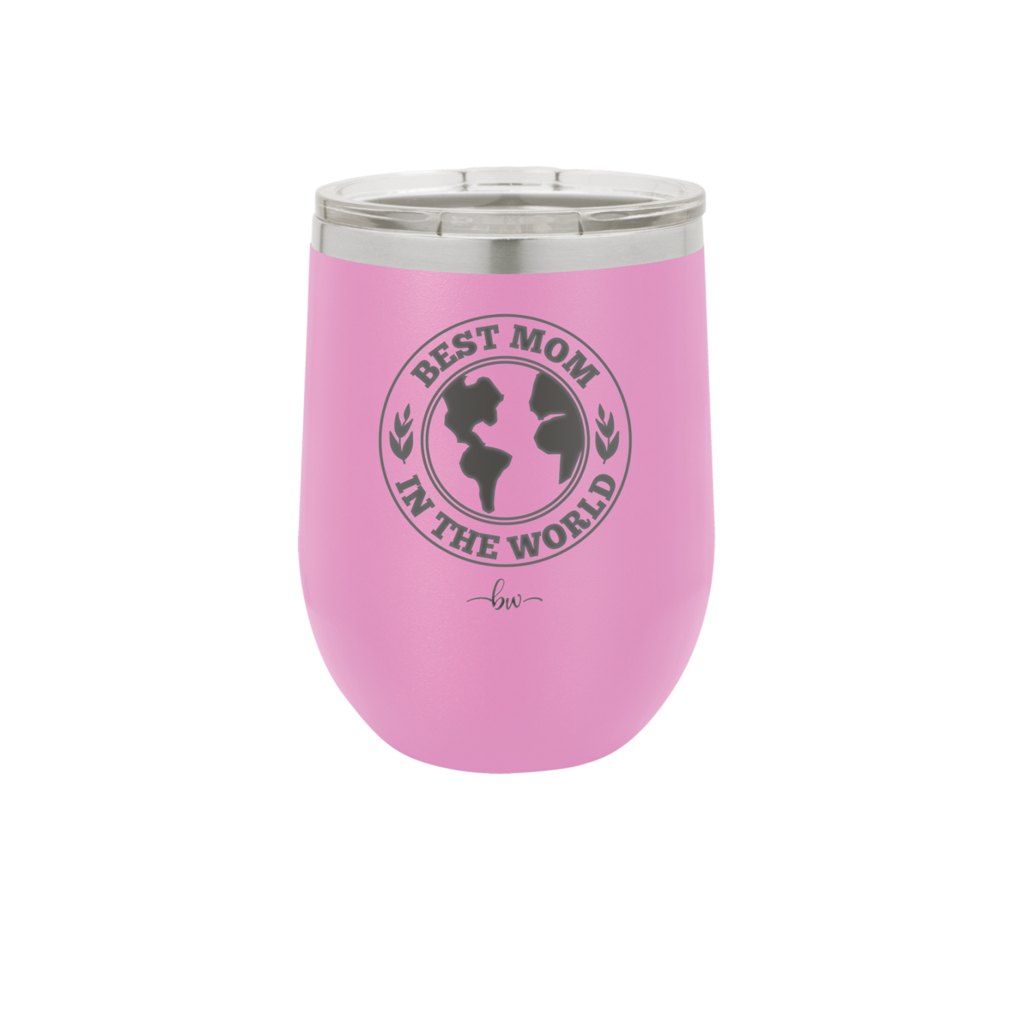 Best Mom in the World - Laser Engraved Stainless Steel Drinkware Gift for Mom - 1989 -