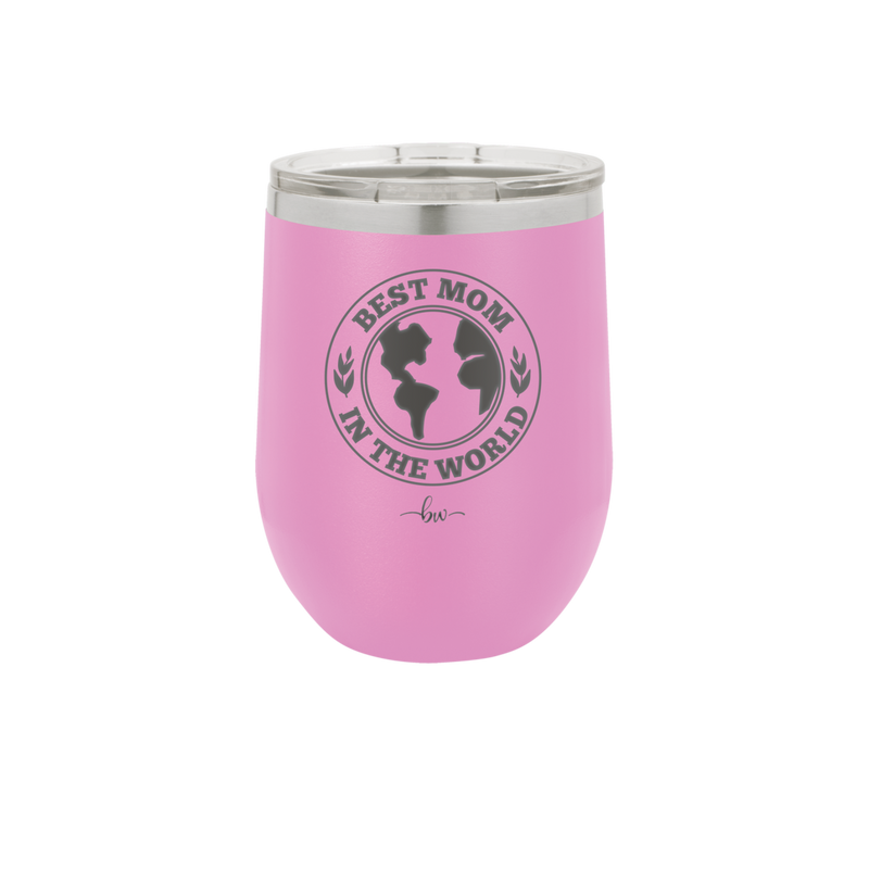 Best Mom in the World - Laser Engraved Stainless Steel Drinkware Gift for Mom - 1989 -