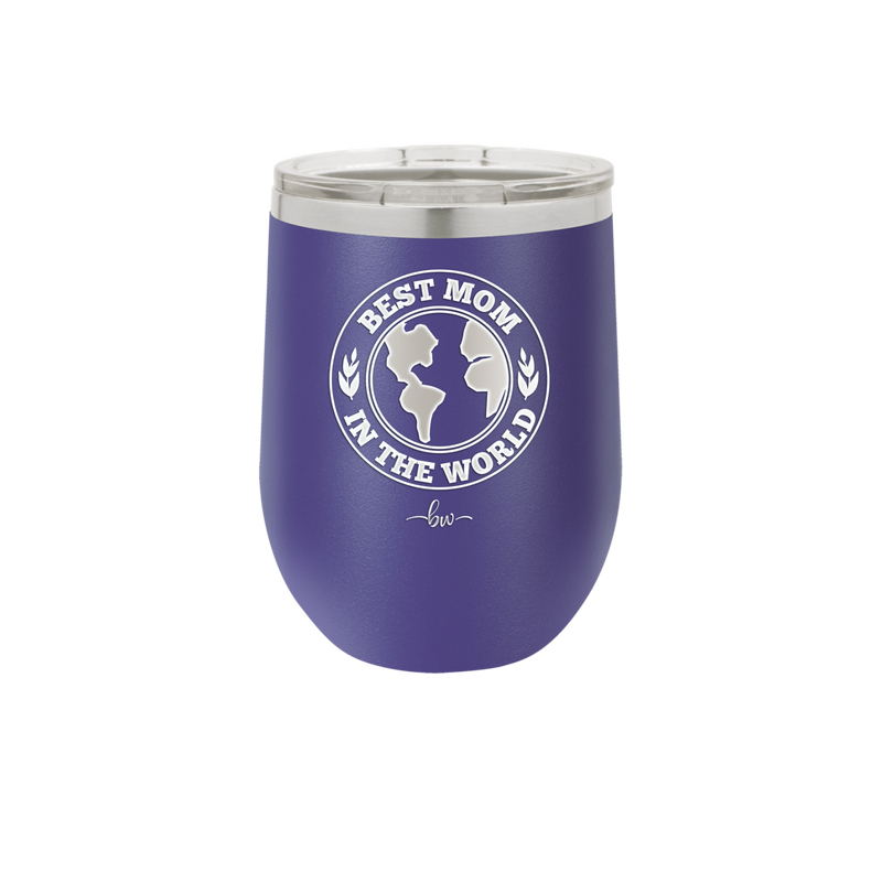 Best Mom in the World - Laser Engraved Stainless Steel Drinkware Gift for Mom - 1989 -