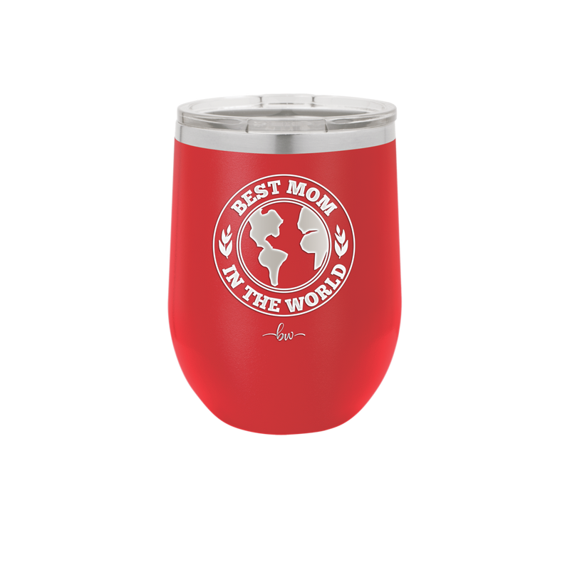 Best Mom in the World - Laser Engraved Stainless Steel Drinkware Gift for Mom - 1989 -