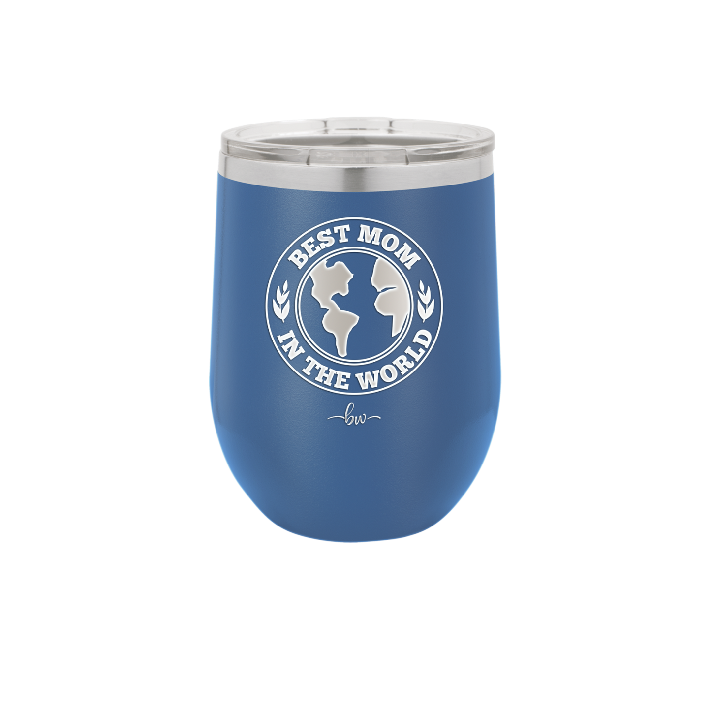 Best Mom in the World - Laser Engraved Stainless Steel Drinkware Gift for Mom - 1989 -
