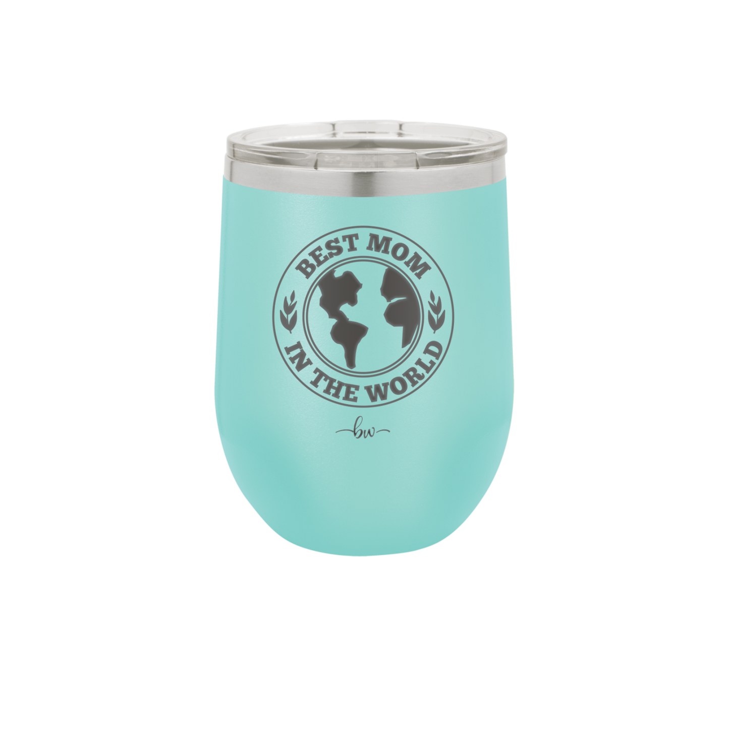 Best Mom in the World - Laser Engraved Stainless Steel Drinkware Gift for Mom - 1989 -