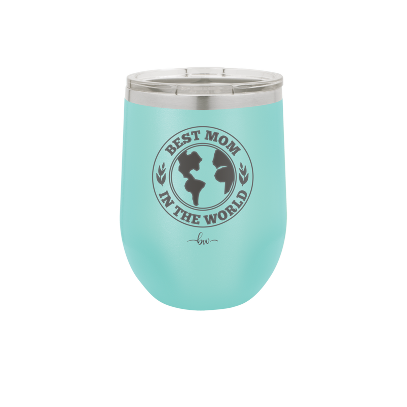 Best Mom in the World - Laser Engraved Stainless Steel Drinkware Gift for Mom - 1989 -