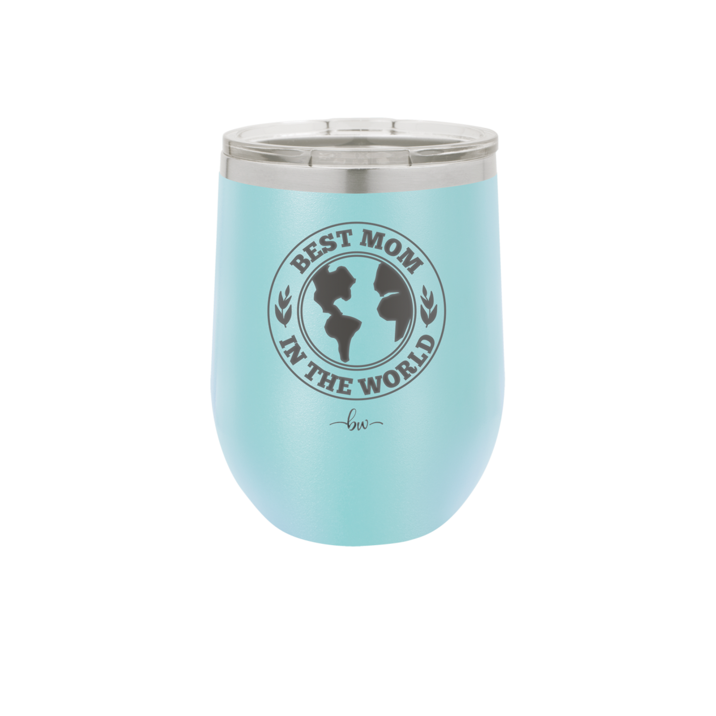 Best Mom in the World - Laser Engraved Stainless Steel Drinkware Gift for Mom - 1989 -