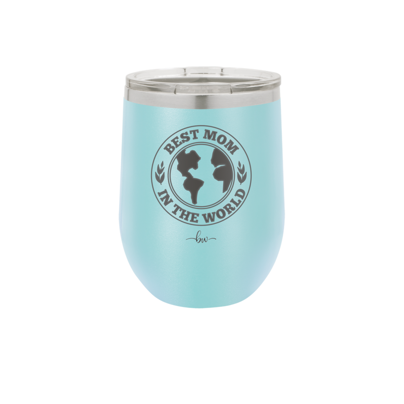 Best Mom in the World - Laser Engraved Stainless Steel Drinkware Gift for Mom - 1989 -
