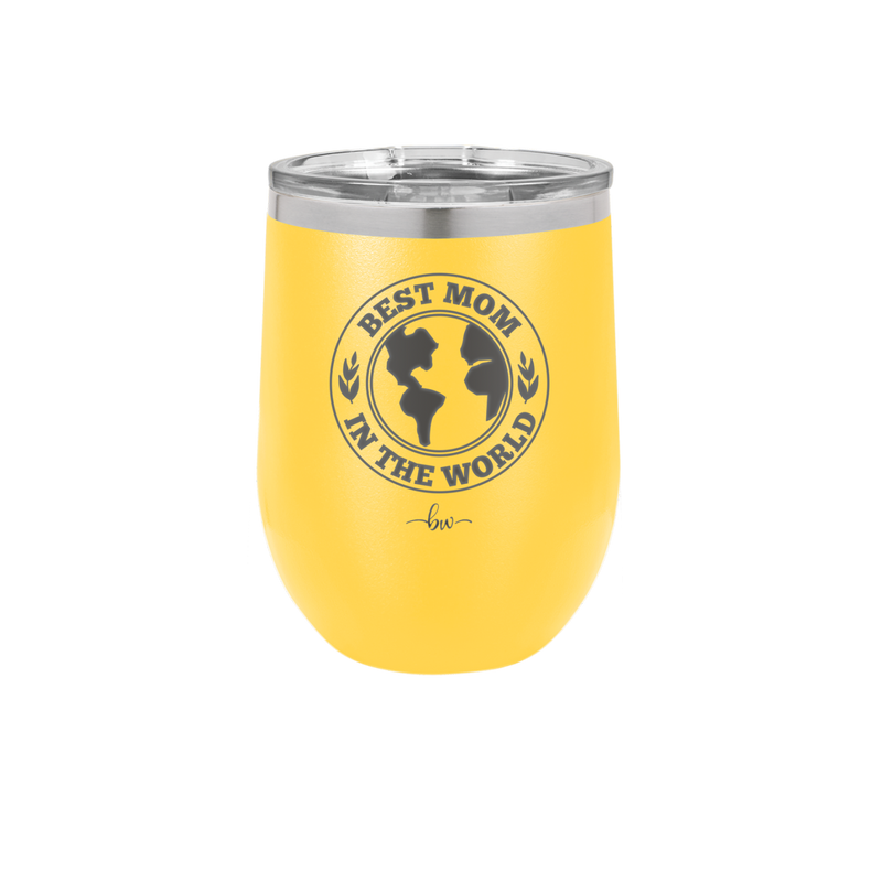 Best Mom in the World - Laser Engraved Stainless Steel Drinkware Gift for Mom - 1989 -