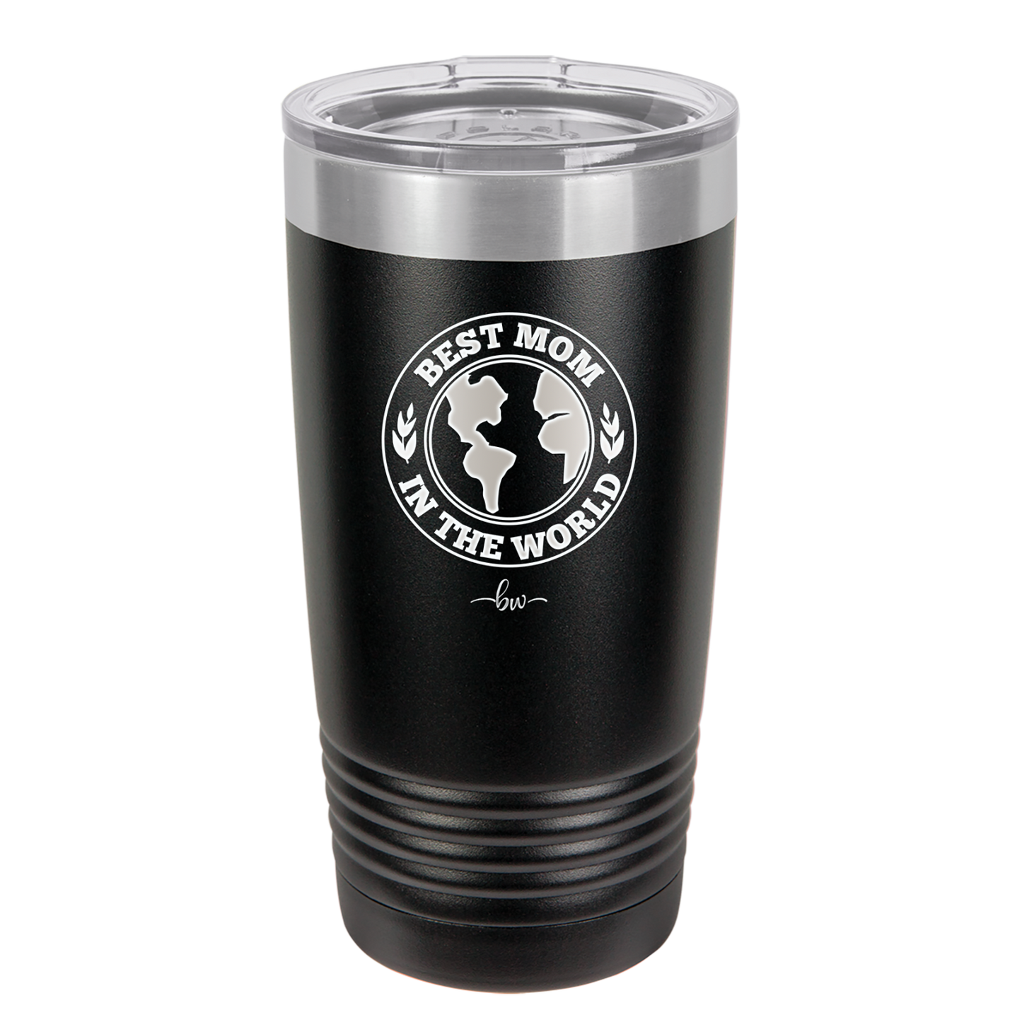 Best Mom in the World - Laser Engraved Stainless Steel Drinkware Gift for Mom - 1989 -