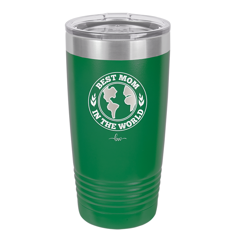Best Mom in the World - Laser Engraved Stainless Steel Drinkware Gift for Mom - 1989 -