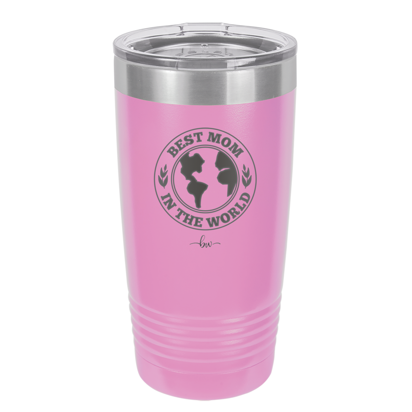 Best Mom in the World - Laser Engraved Stainless Steel Drinkware Gift for Mom - 1989 -
