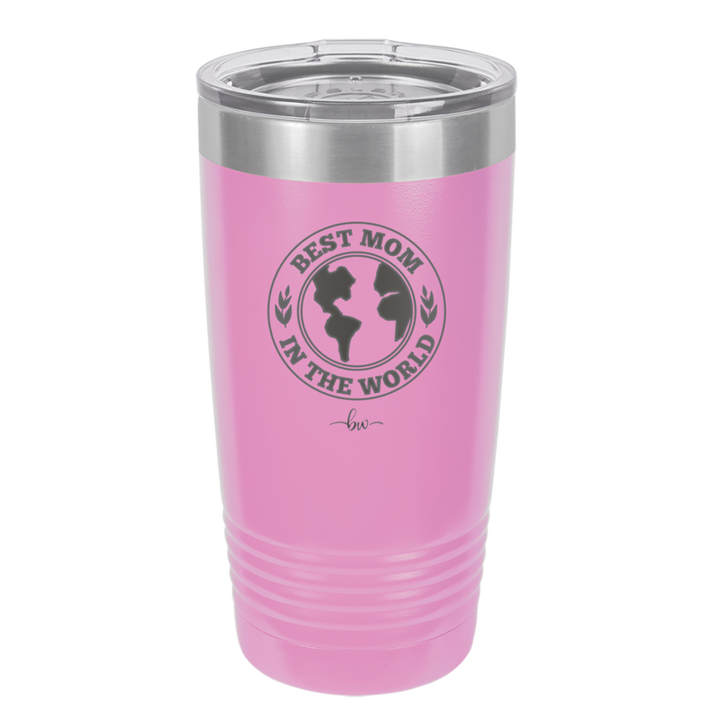 Best Mom in the World - Laser Engraved Stainless Steel Drinkware Gift for Mom - 1989 -