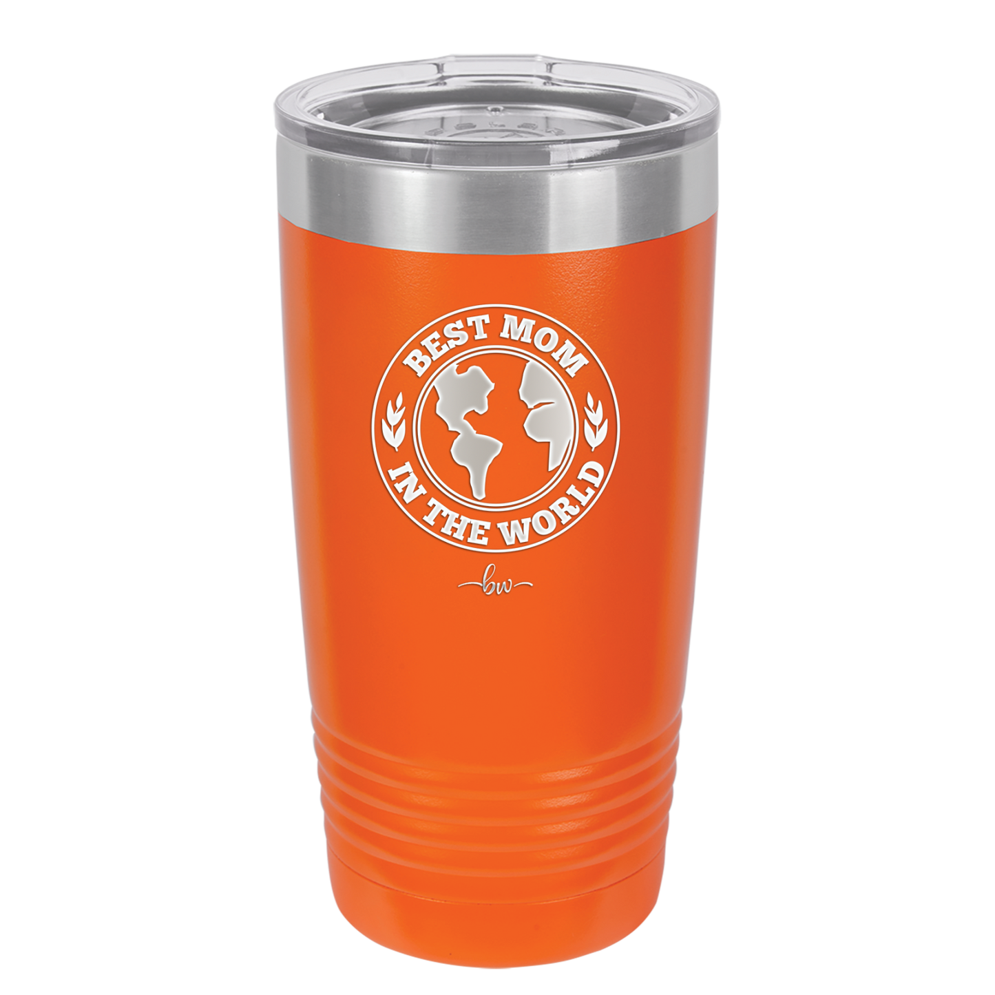 Best Mom in the World - Laser Engraved Stainless Steel Drinkware Gift for Mom - 1989 -