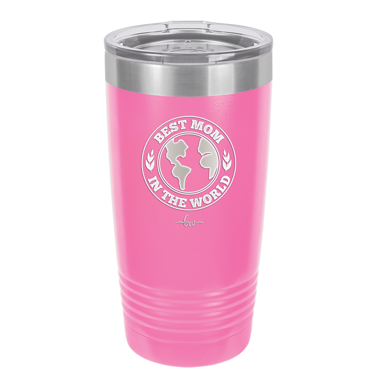Best Mom in the World - Laser Engraved Stainless Steel Drinkware Gift for Mom - 1989 -