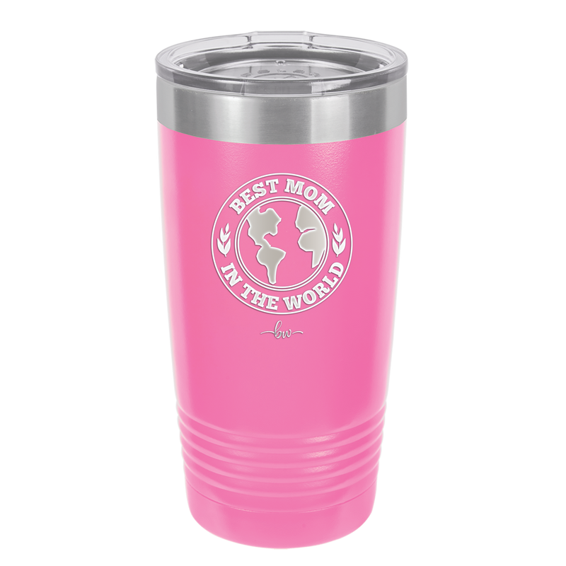 Best Mom in the World - Laser Engraved Stainless Steel Drinkware Gift for Mom - 1989 -