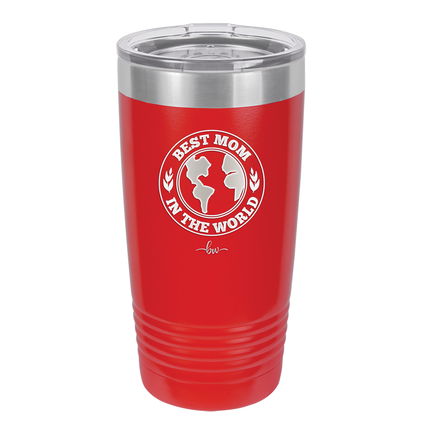 Best Mom in the World - Laser Engraved Stainless Steel Drinkware Gift for Mom - 1989 -