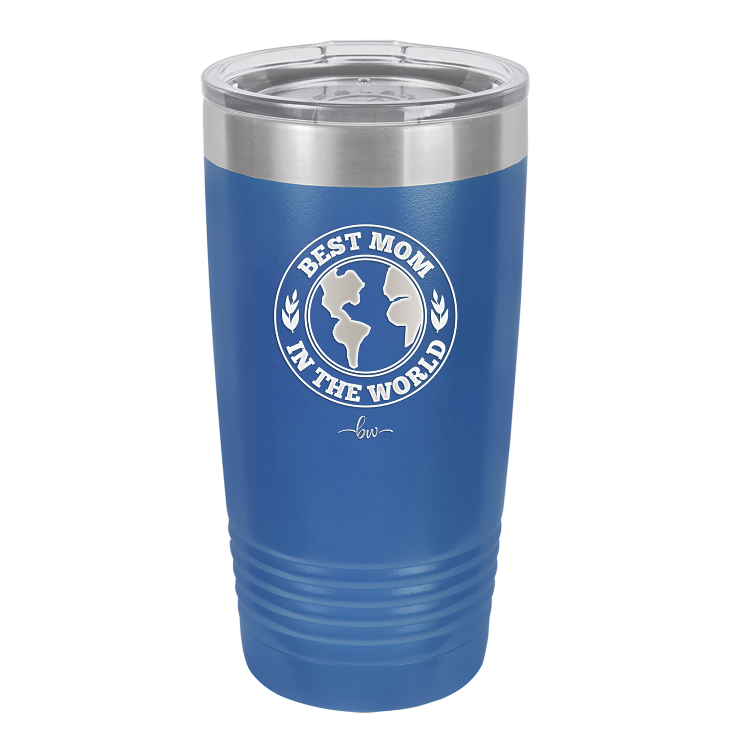 Best Mom in the World - Laser Engraved Stainless Steel Drinkware Gift for Mom - 1989 -