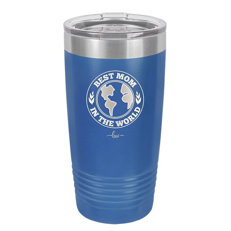 Best Mom in the World - Laser Engraved Stainless Steel Drinkware Gift for Mom - 1989 -