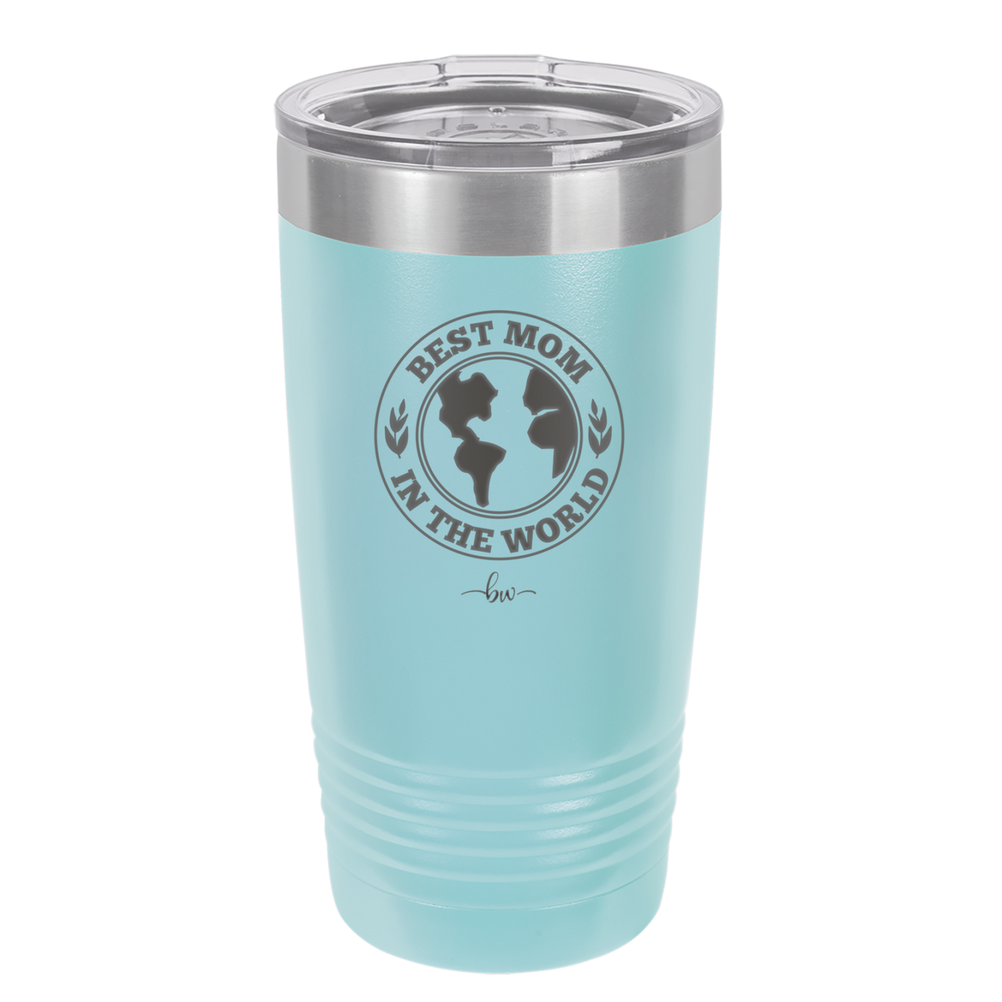 Best Mom in the World - Laser Engraved Stainless Steel Drinkware Gift for Mom - 1989 -