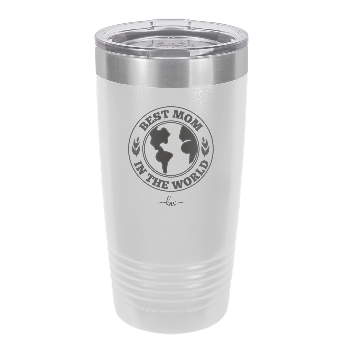 Best Mom in the World - Laser Engraved Stainless Steel Drinkware Gift for Mom - 1989 -
