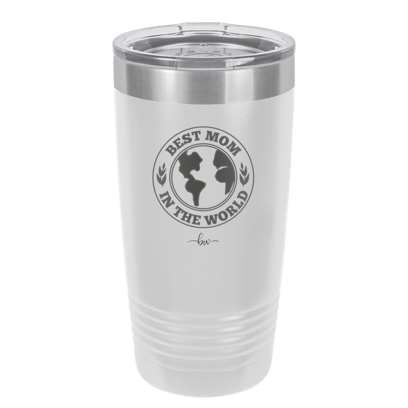 Best Mom in the World - Laser Engraved Stainless Steel Drinkware Gift for Mom - 1989 -