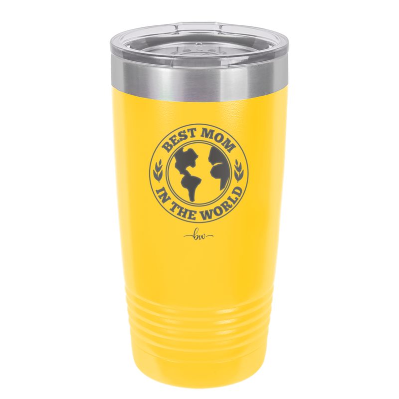 Best Mom in the World - Laser Engraved Stainless Steel Drinkware Gift for Mom - 1989 -