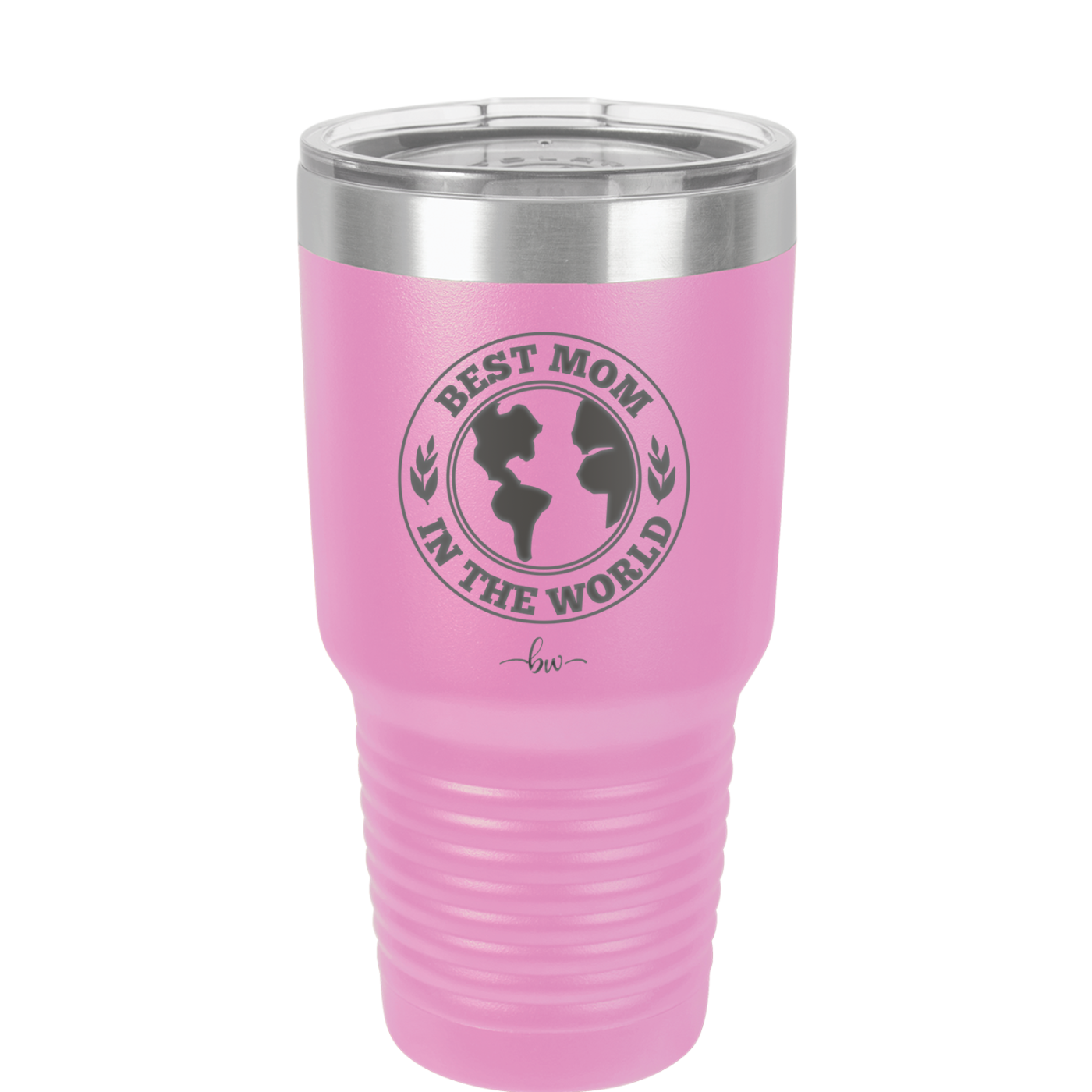 Best Mom in the World - Laser Engraved Stainless Steel Drinkware Gift for Mom - 1989 -