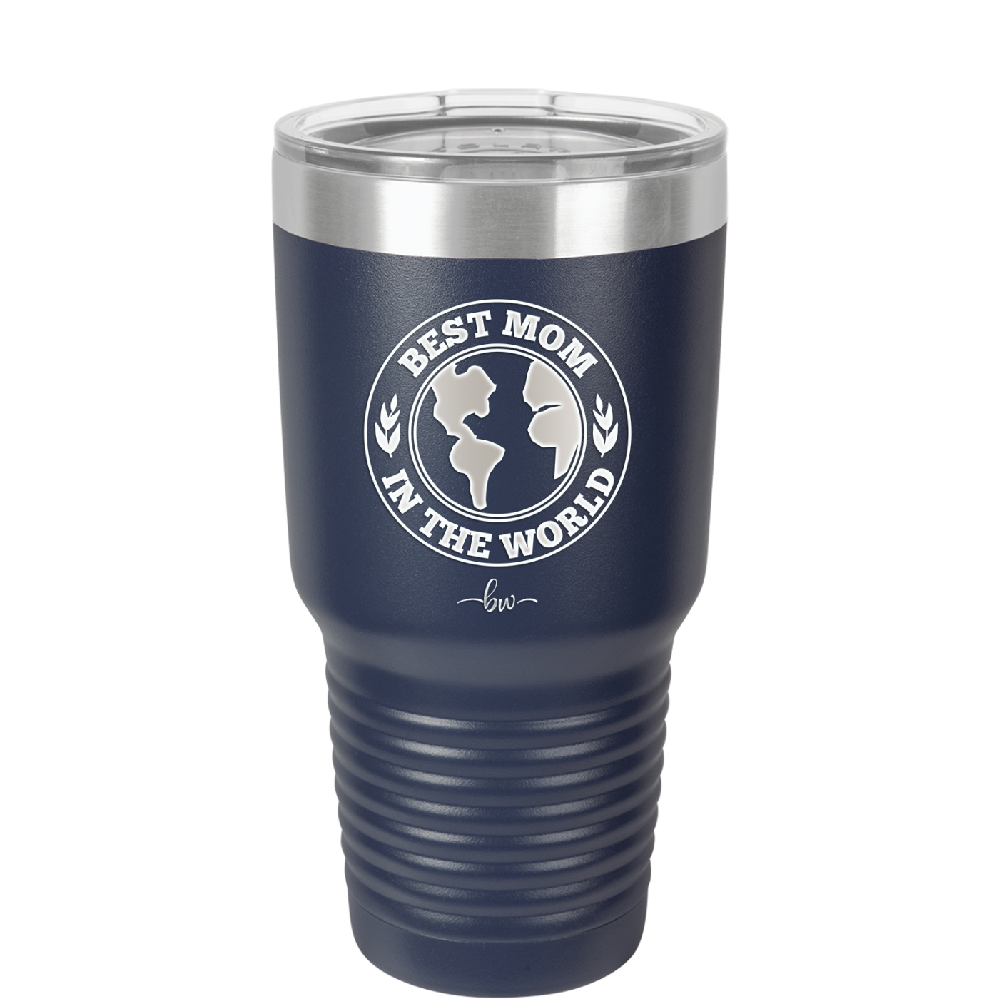 Best Mom in the World - Laser Engraved Stainless Steel Drinkware Gift for Mom - 1989 -
