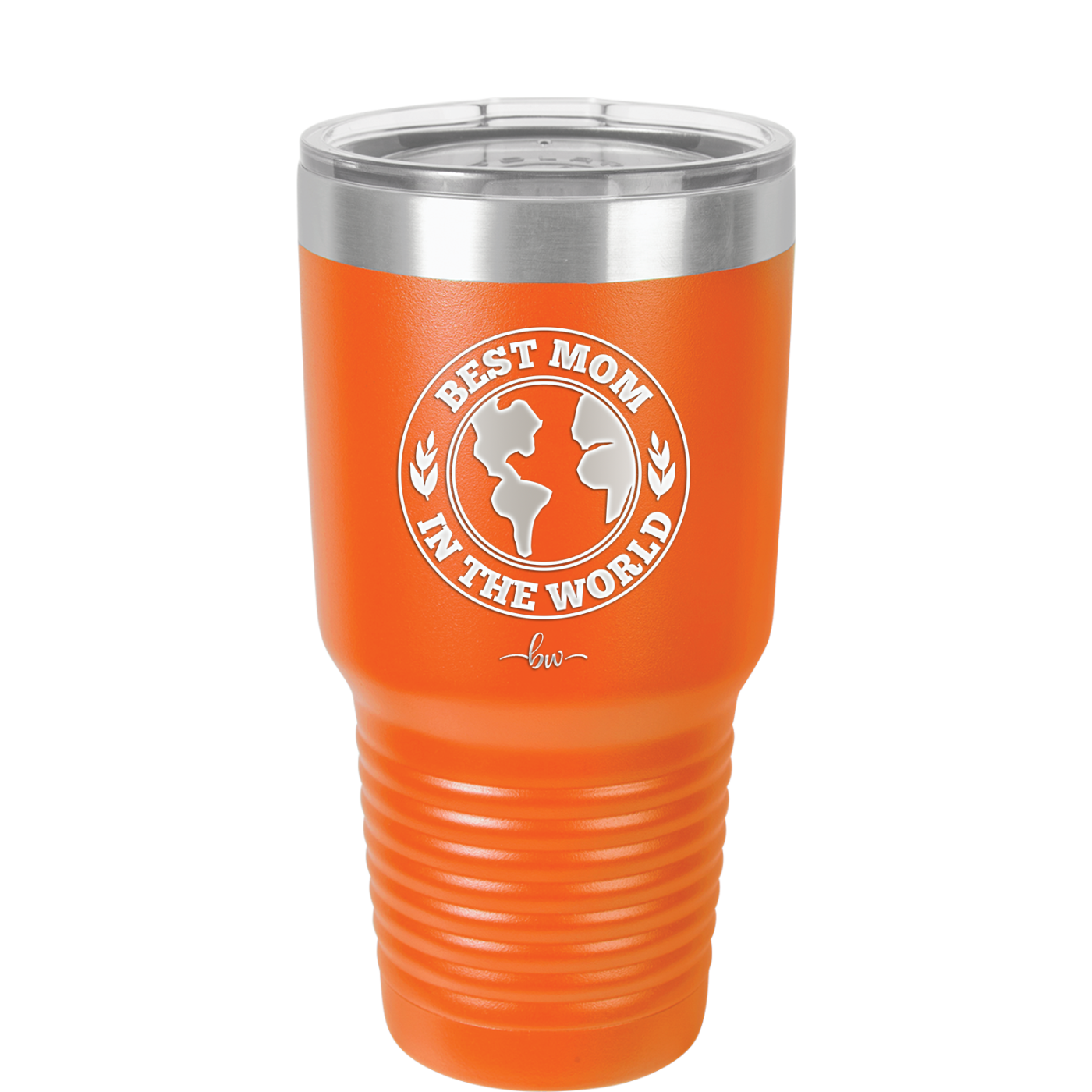 Best Mom in the World - Laser Engraved Stainless Steel Drinkware Gift for Mom - 1989 -