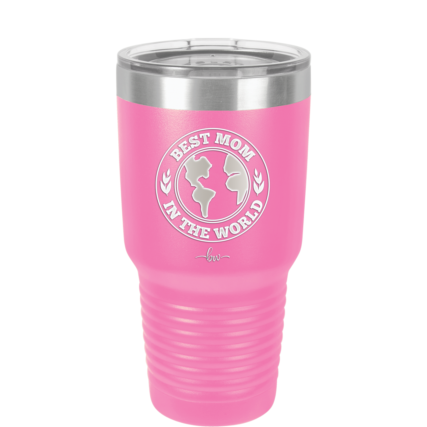 Best Mom in the World - Laser Engraved Stainless Steel Drinkware Gift for Mom - 1989 -