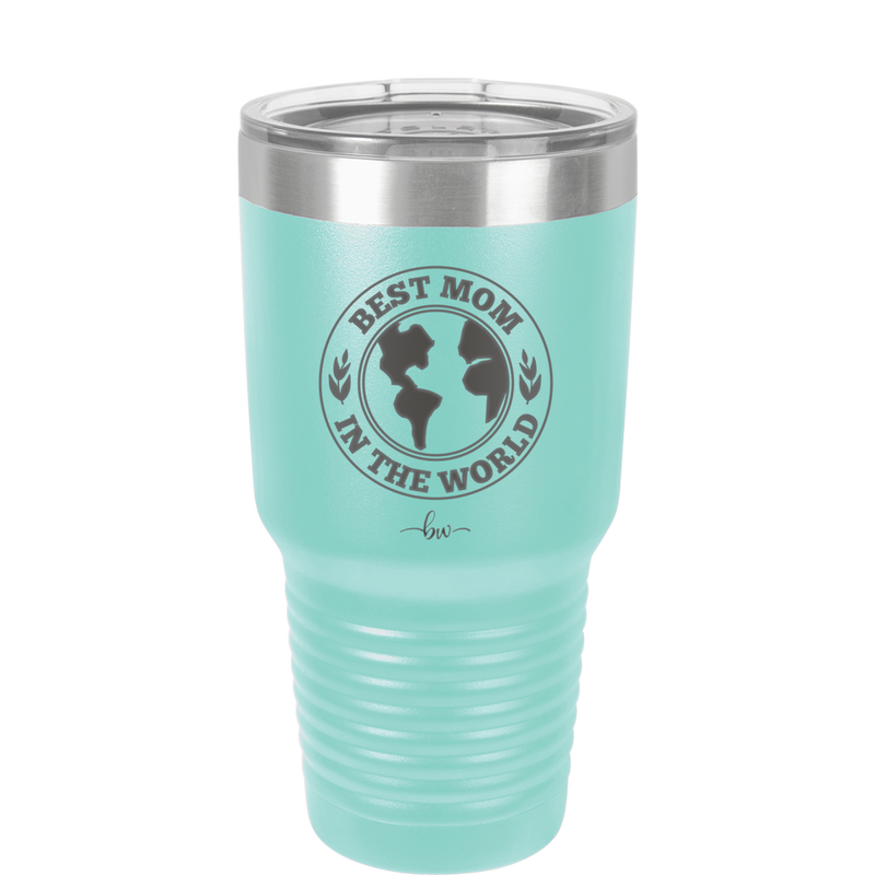 Best Mom in the World - Laser Engraved Stainless Steel Drinkware Gift for Mom - 1989 -