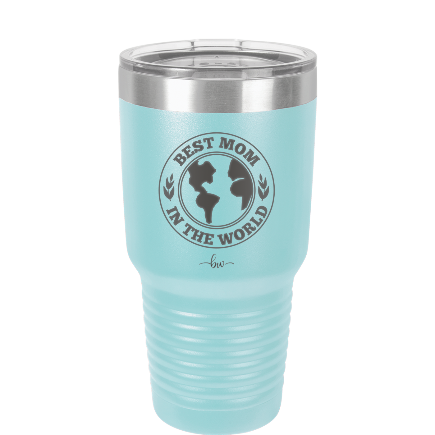 Best Mom in the World - Laser Engraved Stainless Steel Drinkware Gift for Mom - 1989 -